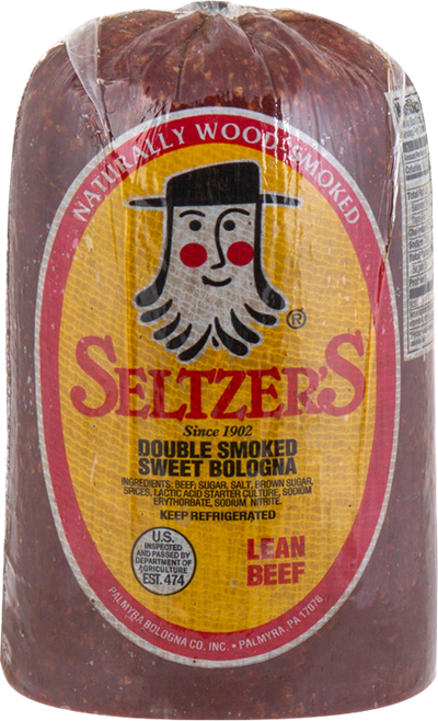 4.5lb package of double smoked lebanon bologna